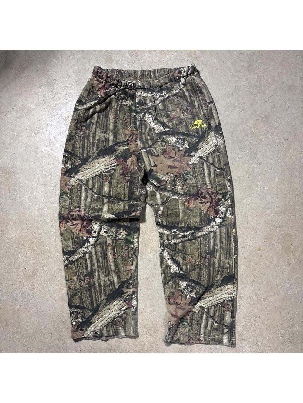 Vintage Y2K Mossy Oak Break-Up Infinity Camo Sweatpants Mens 32-34 Hunting